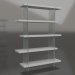 3d model Shelving unit Nobel (white) - preview