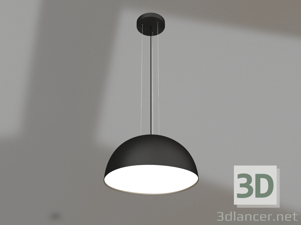 Modelo 3d Lâmpada SP-RESTO-HANG-R500-30W Warm3000 (BK, 100 graus, 230V) - preview