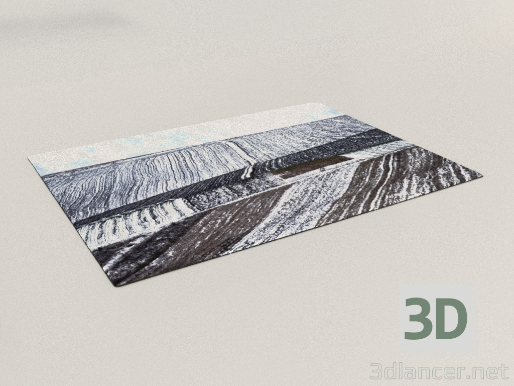 modèle 3D Tapis 3000x4000 mm - preview modèle 3D Tapis 3000x4000 mm - preview