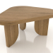 Modelo 3d Mesa de centro COBBLE (M, carvalho natural) - preview
