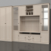Modelo 3d Armários (composição 1) - preview