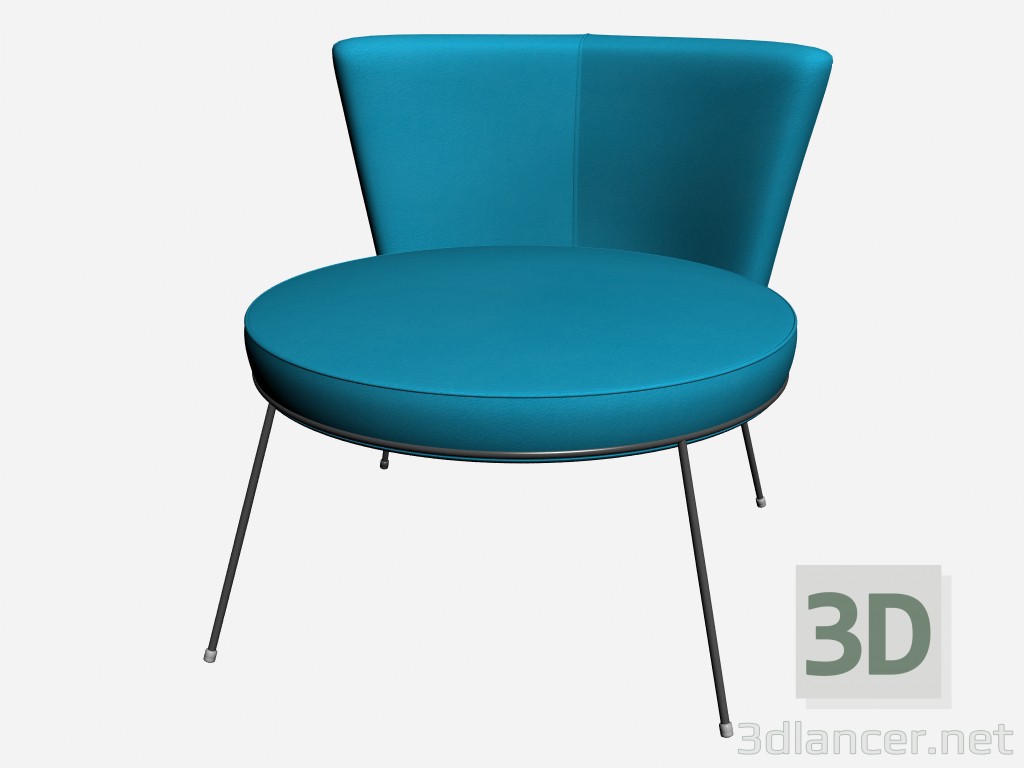 3d model Margarita silla POLTRONCINA 3 - vista previa