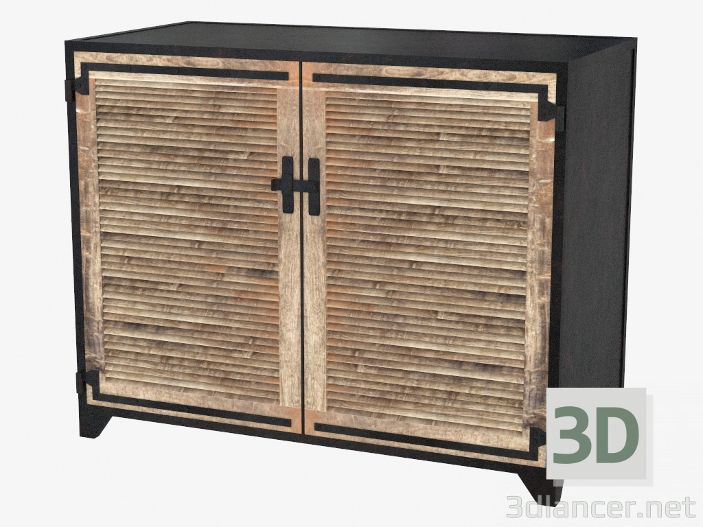 3d model Комод Paris Shutter Cabinet - preview