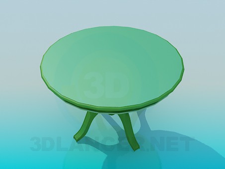 Modelo 3d Mesa-redonda - preview