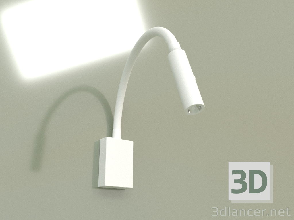 3d model Wall lamp READER SNAKE 3200K WH 15020 - preview