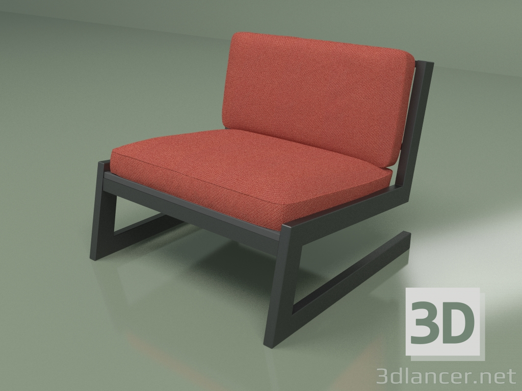 modello 3D Poltrona FACILE - anteprima