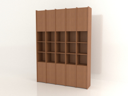 Rack modulaire ST 07 (1908х409х2600, bois rouge)