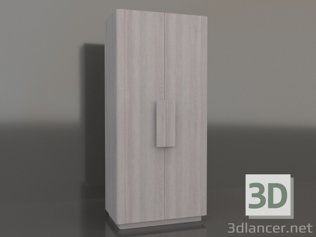 3d модель Шкаф MW 04 wood (вариант 1, 1000х650х2200, wood pale) – превью