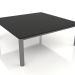 3D Modell Couchtisch 94×94 (Anthrazit, DEKTON Domoos) - Vorschau