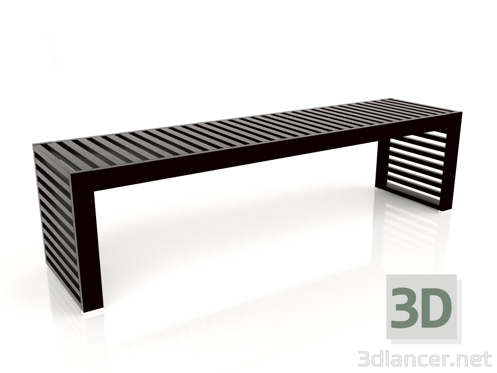 Modelo 3d Banco 161 (Preto) - preview