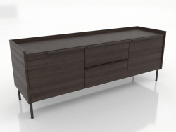 TV-Schrank 3 1500 mm (Esche-Nussbaum)