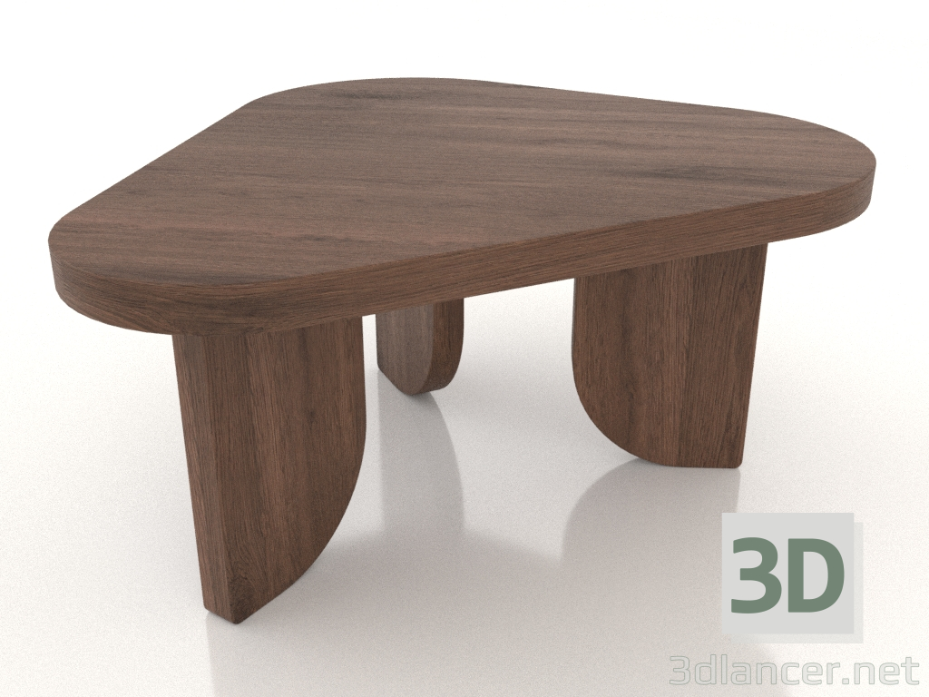3d model Coffee table COBBLE (M, tobacco oak) - preview 3d model Coffee table COBBLE (M, tobacco oak) - preview