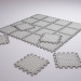 Modelo 3d Rug puzzle - preview