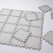 3d model rug puzzle - preview