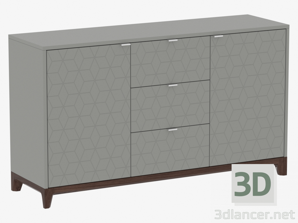 3d model Cofre de caja №1 (IDC023105306) - vista previa