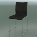 3d model Leather upholstered chair (107) - preview