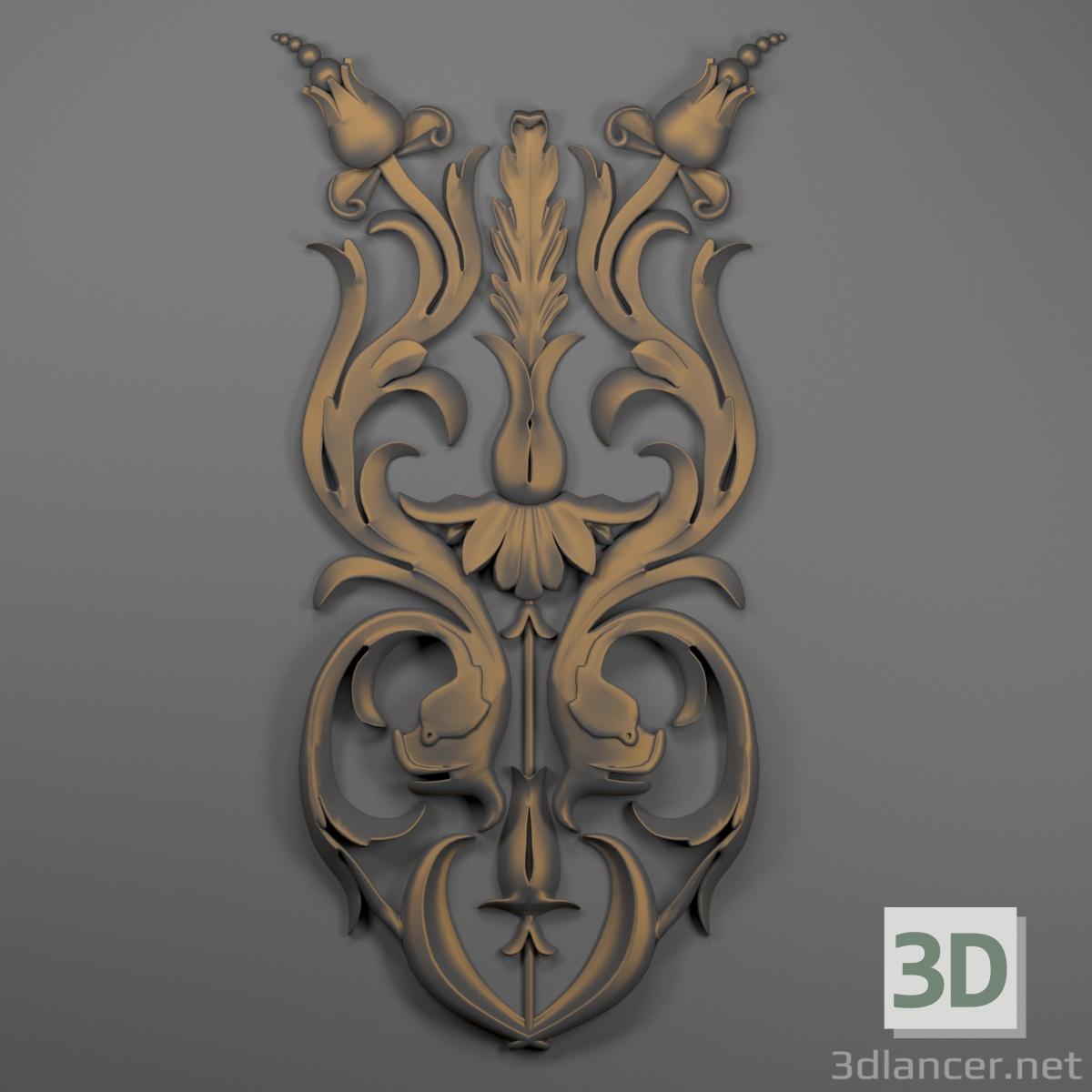 modèle 3D de Décor 50 acheter - rendu