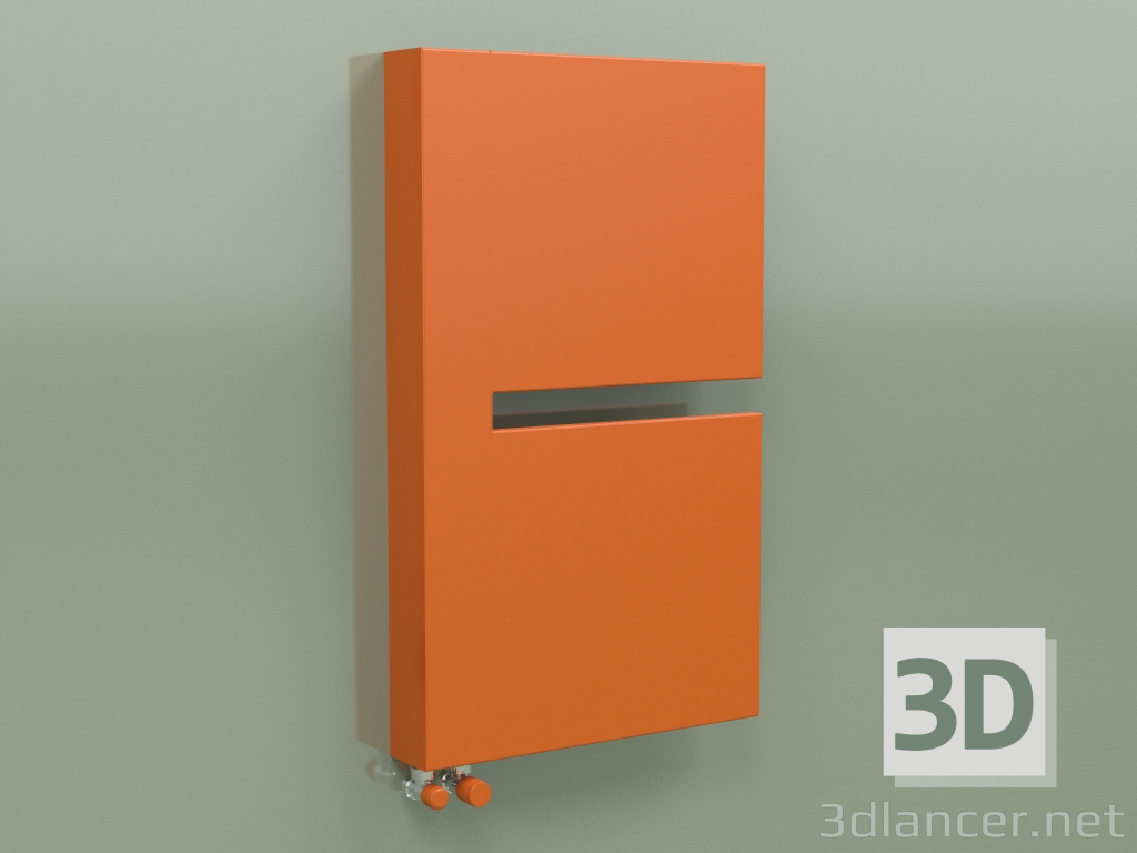 3D Modell Radiator Sequenze (845 x 500, Orange - RAL 2004) - Vorschau