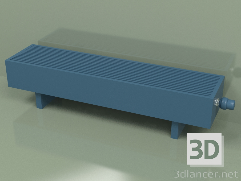 3D Modell Konvektor - Aura Comfort (140 x 1000 x 236, RAL 5001) - Vorschau