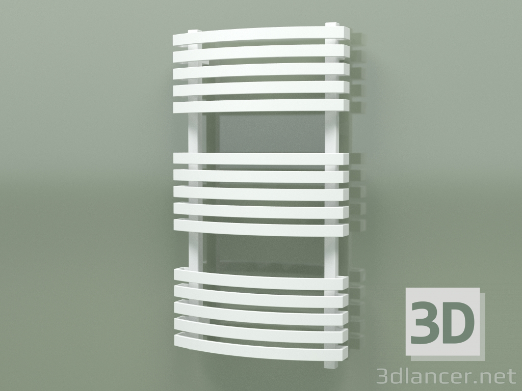 3d model Heated towel rail Kioto One (WGKIN087048-S8, 870x480 mm) - preview