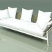 3D Modell Sofa 003 (Metallmilch, Batyline Olive) - Vorschau