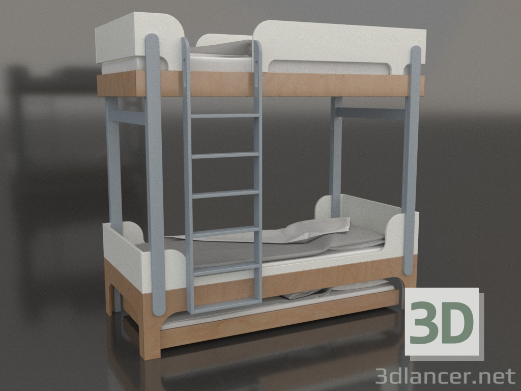 3d model Bunk bed TUNE U (UQTUA1) - preview