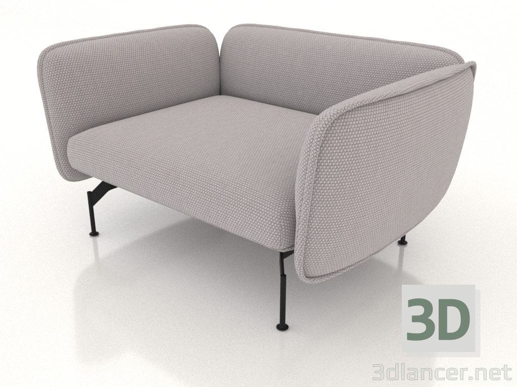 modello 3D Sedia 138 - anteprima