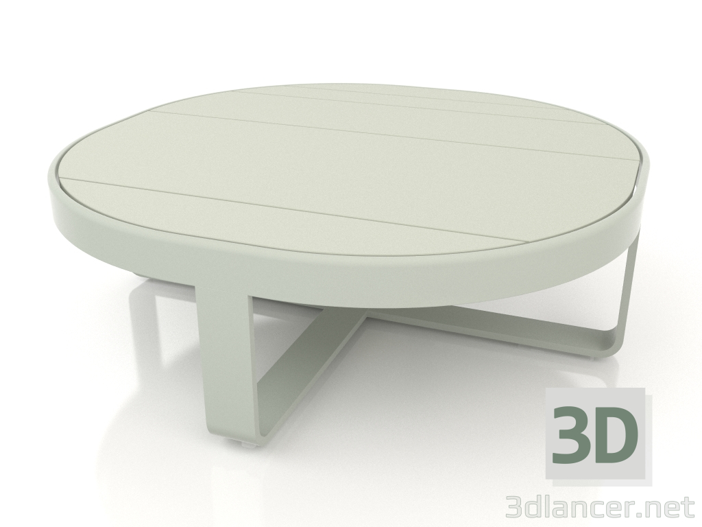 3d model Round coffee table Ø90 (Cement gray) - preview