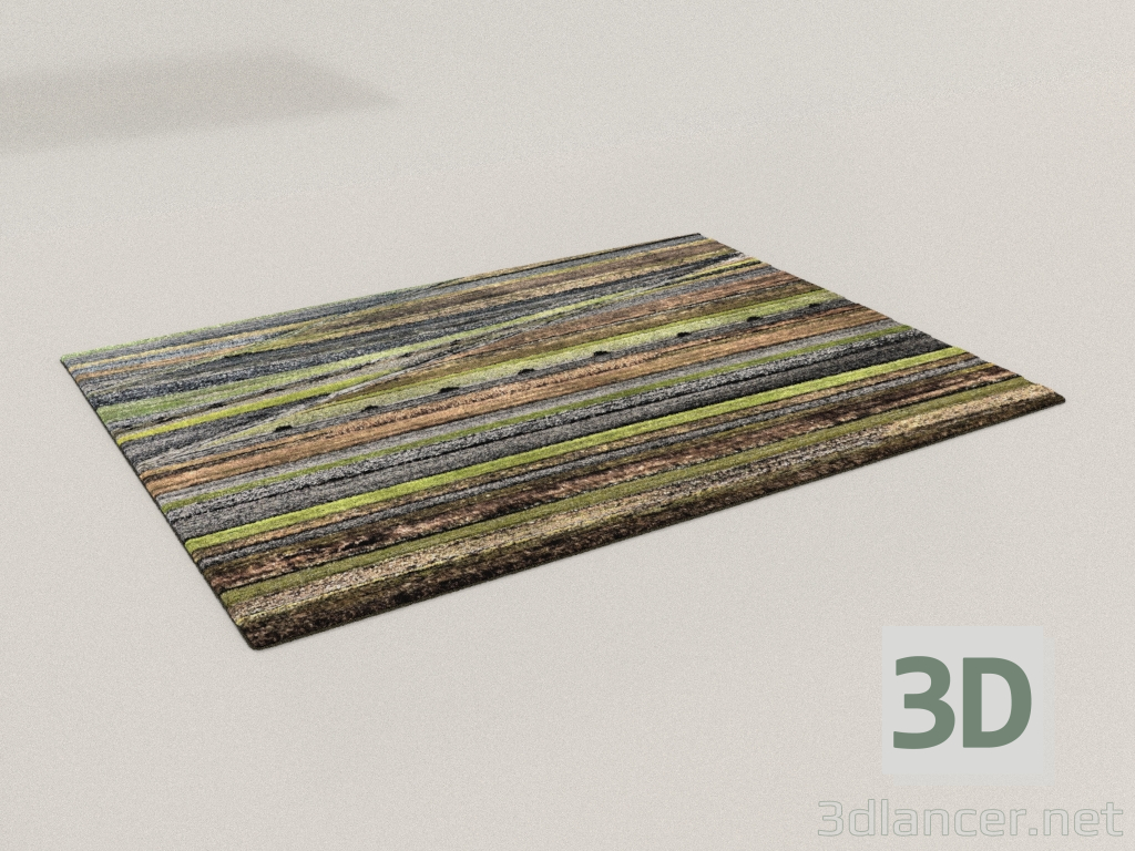 modèle 3D Tapis 2400x3200 mm - preview modèle 3D Tapis 2400x3200 mm - preview