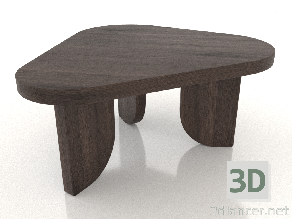 3d model Mesa de centro COBBLE (M, roble oscuro) - vista previa