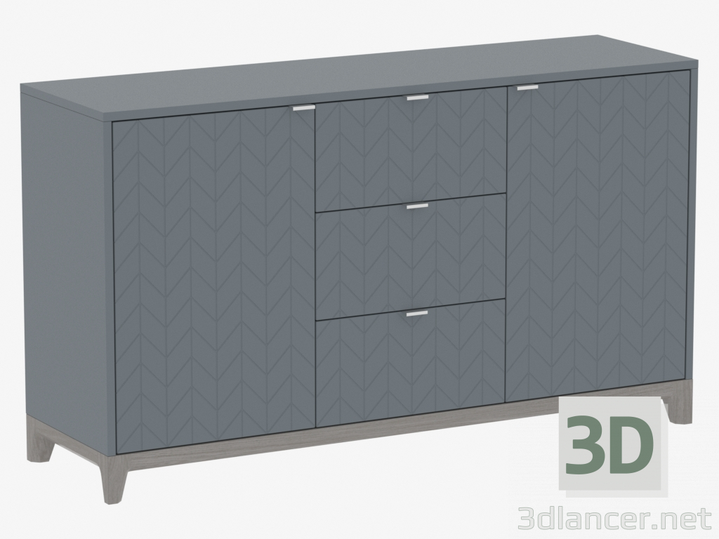 3d model Cofre de caja №1 (IDC023104119) - vista previa