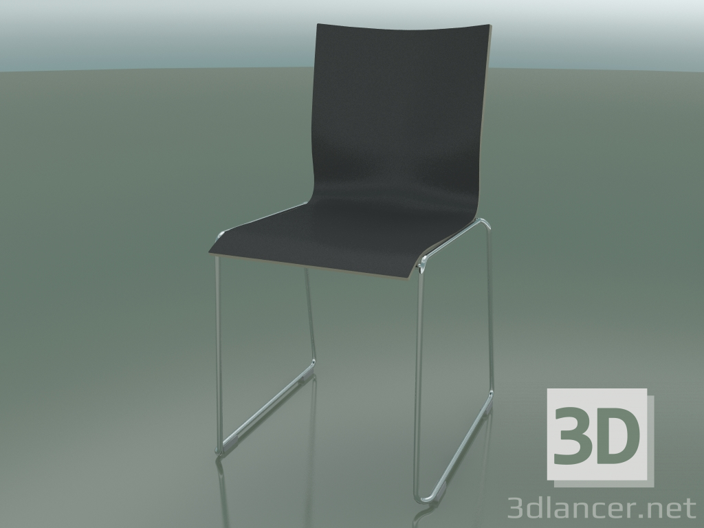 3D modeli Döşemeli sandalye (107) - önizleme