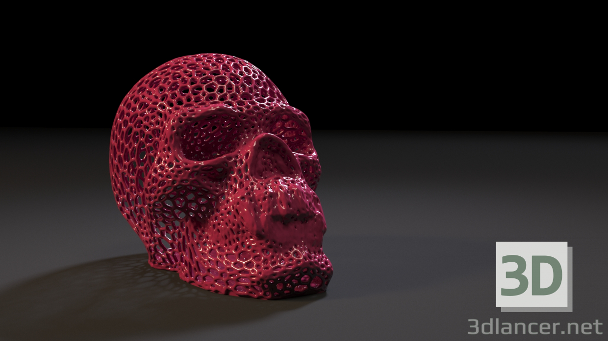 Cráneo de vampiro 3D modelo Compro - render