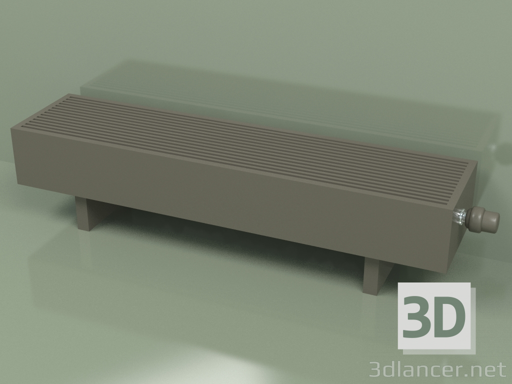 3D Modell Konvektor - Aura Comfort (140 x 1000 x 236, RAL 7013) - Vorschau