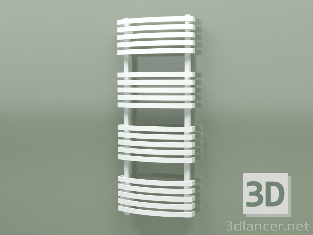 3d model Heated towel rail Kioto One (WGKIN118048-S1, 1185x480 mm) - preview