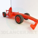 Modelo 3d Carro de corrida - preview