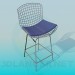 modèle 3D Chaise-grille - preview