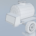 modello 3D vecchio barile di kvas - anteprima