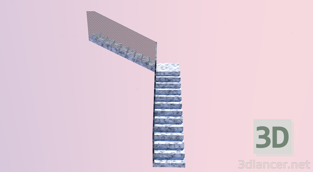 3d model Escaleras - vista previa