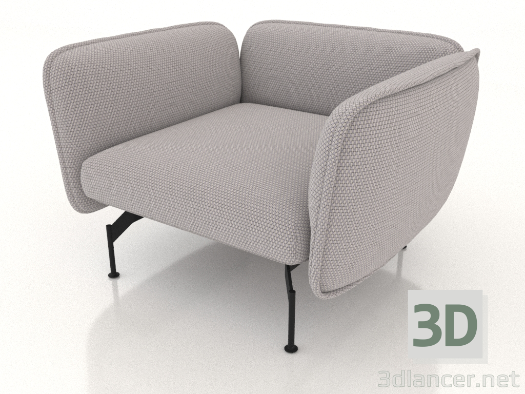 3D Modell Sessel - Vorschau