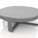 3d model Round coffee table Ø90 (Anthracite) - preview