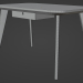 3d Written / computer / dressing table LISABO (IKEA) model buy - render