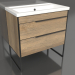 3d model Floor cabinet 80 cm (FRG0108DB+FRGN440) - preview