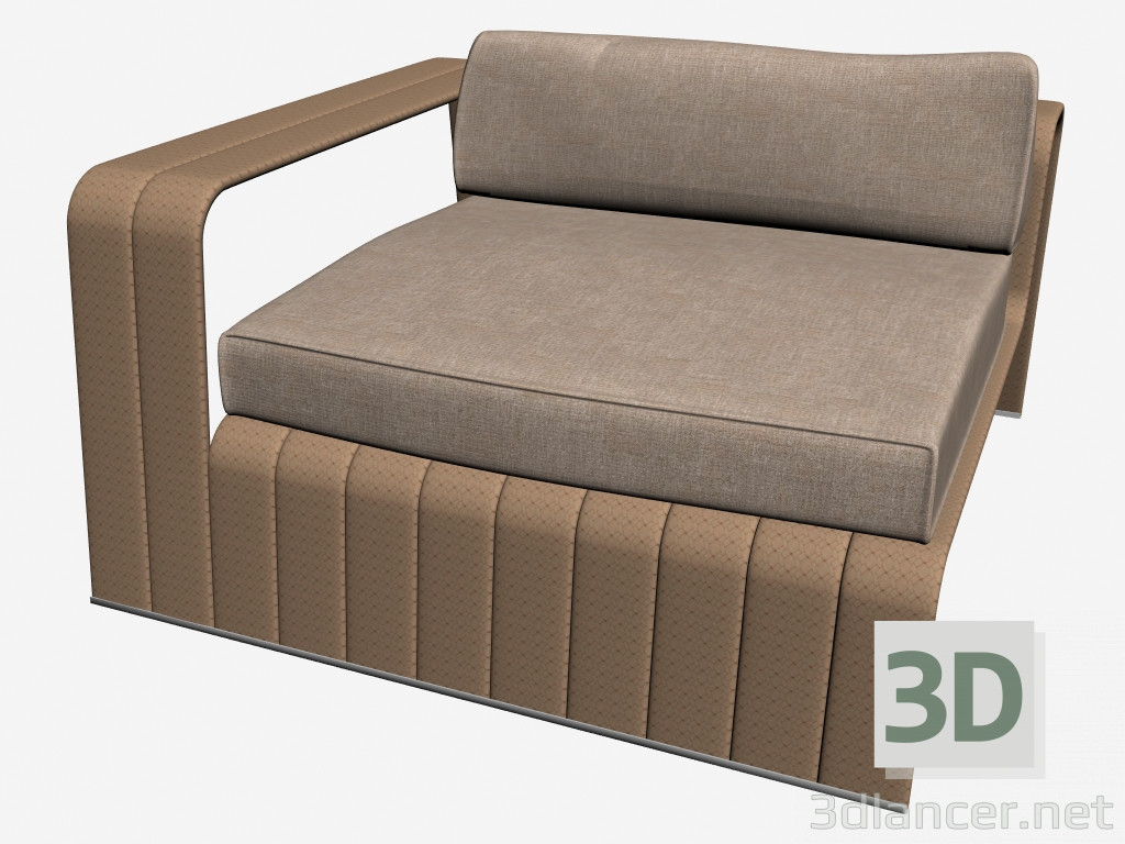 3d model Sofá modular marco B18SS - vista previa