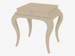 Table de chevet sur les hautes jambes