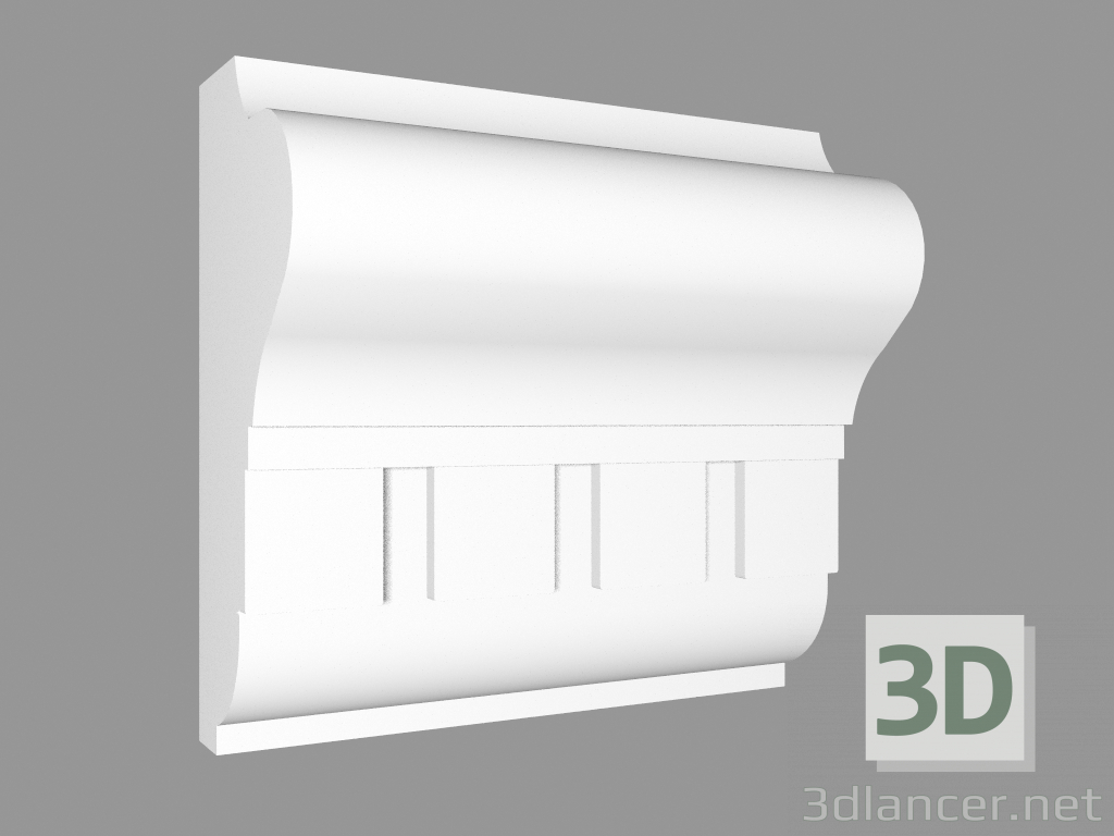 3 डी मॉडल मोल्डिंग पी 6020 (6.4 x 2.8 सेमी) - पूर्वावलोकन
