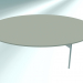 3d model Low coffee table (CR41 Chrome G3, Ø1200 mm) - preview