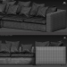 3d Cenova Sofa model buy - render