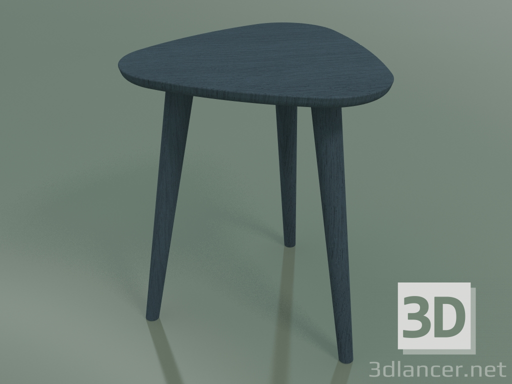 3D Modell Beistelltisch (242, blau) - Vorschau