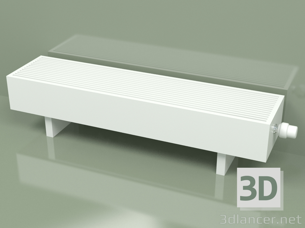 3D Modell Konvektor - Aura Comfort (140 x 1000 x 236, RAL 9016) - Vorschau